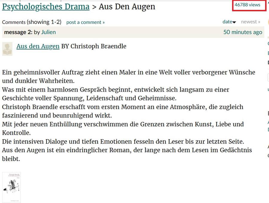 Psychologisches Drama campaign by Christoph Braendle